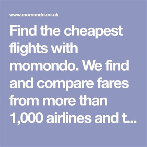 momundo|Cheap Flights: Compare Flights & Flight Tickets 